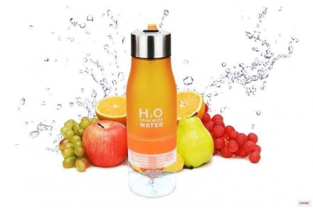 Бутылка для воды H2O - имеет ряд преимуществ в сравнении с другими бутылками для. . фото 6