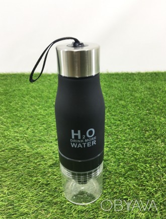 Бутылка для воды H2O - имеет ряд преимуществ в сравнении с другими бутылками для. . фото 1