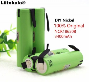 Аккумулятор Panasonic NCR18650B 3400 mAh с лепестками под пайку. Миколаїв. фото 1 Аккумулятор Panasonic NCR18650B 3400 mAh с лепестками под пайку. Миколаїв. фото 1