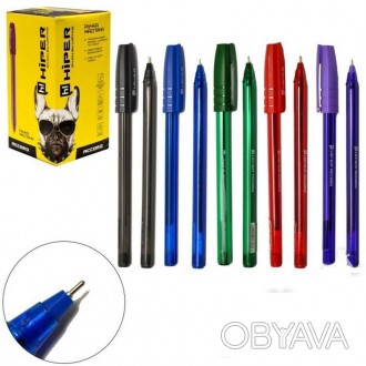 Ручка масляная Hiper Accord 0,7мм зеленая HO-500з
 
Характеристики
Тип: масляная. . фото 1