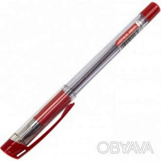 Ручка масляна Hiper Next HO-175 0,7 мм червона корпус прозорий HO-175к
 
Характе. . фото 1