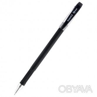 Ручка гелева AXENT Forum 0,5 мм чорна корпус чорний AG1006-01-A
 
Характеристики. . фото 1