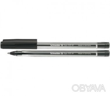 Ручка кулькова SCHNEIDER TOPS 505M 0,7 мм чорна S150601
 
Ручка визнана мільйона. . фото 1
