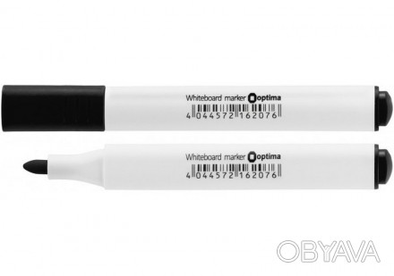 Маркер для білих дошок трикутний OPTIMA 2-3 мм, чорний O16207
 
Маркер для напис. . фото 1