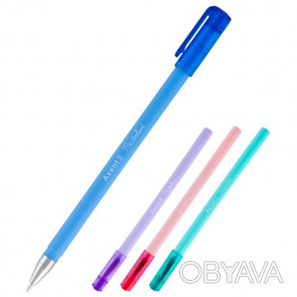 Ручка шариковая Axent Pastelini 0,7мм синяя AB1083-02-A
 
Ручка шариковая Axent . . фото 1
