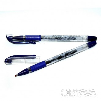 Ручка гелева BiC Gelocity 0,5мм синя BiCGelocity/с
 
Ручка з гелевими чорнилом д. . фото 1