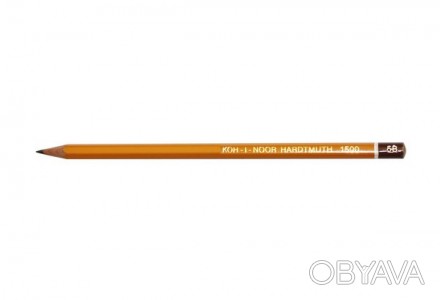 Олівець графітний KOH-I-NOOR 1500.5B
 
Вид товару: олівець чорнографітовий
Колір. . фото 1