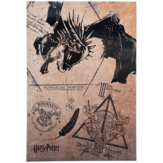 Блокнот-планшет А5 KITE Harry Potter в клітинку 50 арк, м`яка обкладинка HP21-19. . фото 2