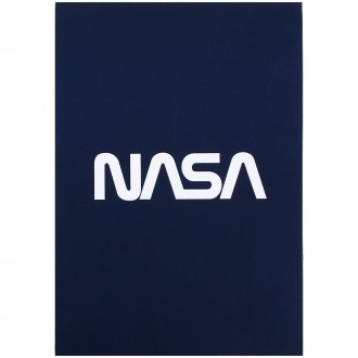 Блокнот-планшет А5 KITE NASA в клітинку 50арк, м'яка обкладинка, синій NS21-194-. . фото 2