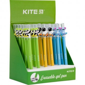 Ручка гелева KITE Skate пиши-стирай 0,5мм, синя K21-352
 
Ручка гелева «пиши-сти. . фото 3