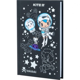 Блокнот А6 KITE Tokidoki в клітинку 80 арк, тверда обкладинка TK22-199-1
 
Запис. . фото 3