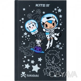 Блокнот А6 KITE Tokidoki в клітинку 80 арк, тверда обкладинка TK22-199-1
 
Запис. . фото 1