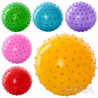 М'яч масажний, ПВХ 25г, мікс кольорів MS 0022
 
М'яч масажний MS 0022 Дитячий, 4. . фото 1