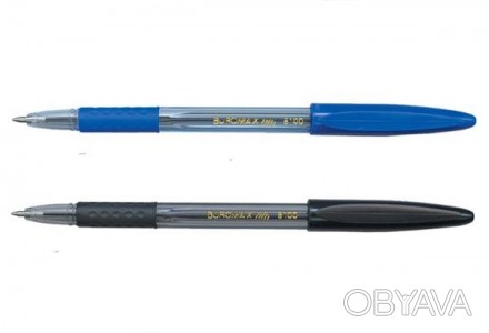 Ручка шариковая Buromax 0,7мм синяя BM.8100-01
 
Шариковая ручка CLASSIC GRIP ТМ. . фото 1
