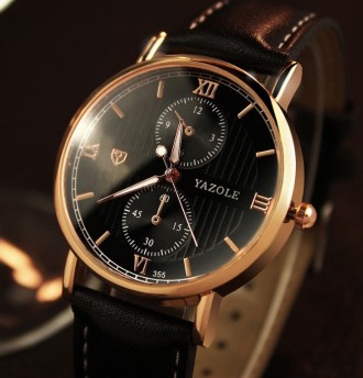 
 Мужские наручные часы Yazole
 Характеристики:
Материал корпуса - метал;
Матери. . фото 11