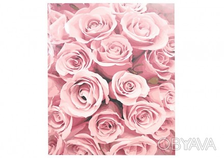 Картина по номерам ООПТ Рожеві троянди 40*50см в коробці PH9276
 
Малювати може . . фото 1