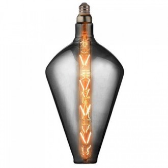 Лампа винтажная светодиодная (ретро) Filament led PARADOX-XL 8W E27 2400К Титан. . фото 2