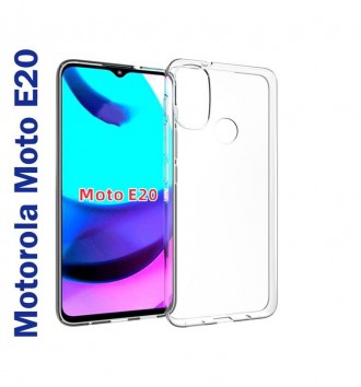 Чехол-накладка BeCover для Motorola Moto E20 Transparancy 
 
Отправка данного то. . фото 2