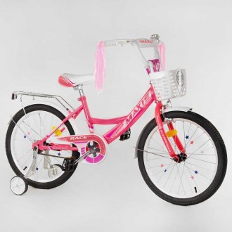 Детский двухколесный велосипед Corso 20” предназначен для юных велосипедистов! Н. . фото 3
