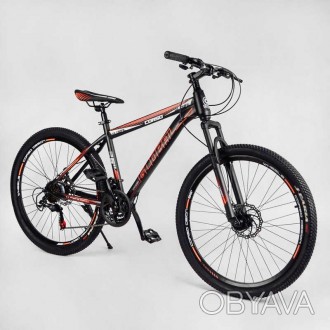 Характеристика велосипеда:Производитель: CORSOРама: высокопрочная сталь "High te. . фото 1