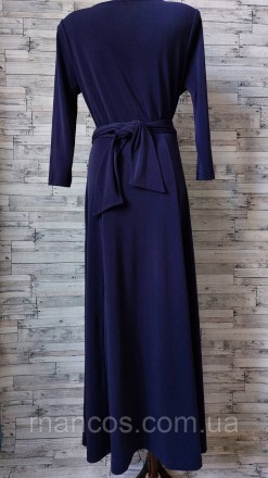 Платье женское Asos длинное синее на запах 44 размер
Состояние б/у, в идеальном . . фото 9