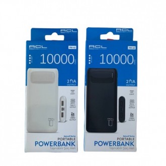 Power Bank ACL-PW42 10000 mAh - внешний аккумулятор, надежный источник питания,
. . фото 2