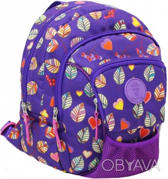 Детский рюкзак Колобок с ярким и выделяющимся дизайном. Удобный детский рюкзак н. . фото 1