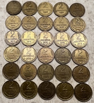 Набор монет СССР с 1926 по 1991 без повторов (продажа одним лотом)
1 копейка
1. . фото 3