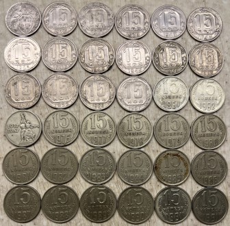 Набор монет СССР с 1926 по 1991 без повторов (продажа одним лотом)
1 копейка
1. . фото 7