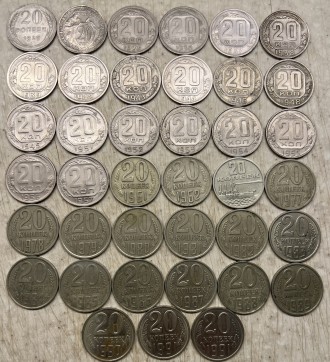 Набор монет СССР с 1926 по 1991 без повторов (продажа одним лотом)
1 копейка
1. . фото 8