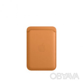 Кожаный чехол-бумажник iLoungeMax Leather Wallet MagSafe для iPhone 13 | 12 OEM . . фото 1