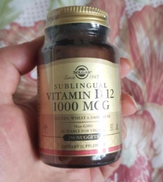 Витамин Б12 (Метилкобаламин) Солгар Solgar Sublingual Vitamin B-12 1000 mcg
✅Тол. . фото 4