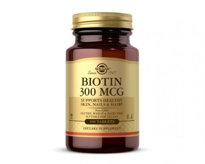 Биотин Солгар Solgar Biotin 300 mcg 100 таб
✅Только оригинальная продукция, отпр. . фото 9