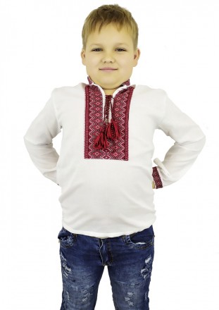 
 
Рубашка детская домотканая
Рукав - длинный
размер по росту 92-134
Орнамент - . . фото 4