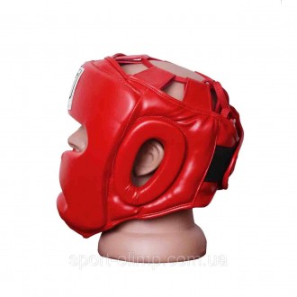 Боксерський шолом тренувальний PowerPlay 3043 Червоний XL
Призначення: шолом при. . фото 11