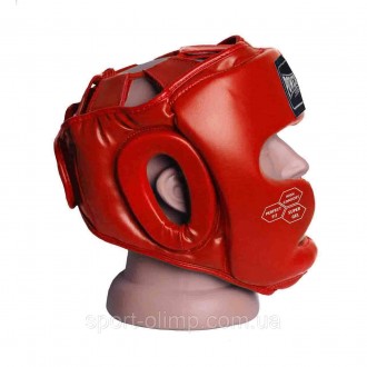 Боксерский шлем тренировочный PowerPlay 3043 Красный XL
Назначение: шлем предназ. . фото 4
