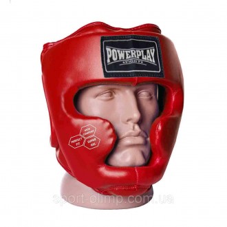 Боксерский шлем тренировочный PowerPlay 3043 Красный XL
Назначение: шлем предназ. . фото 2