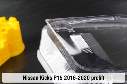 Скло на фару Nissan Kicks (2016-2020) дорестайлінг ліве.У наявності скло фар для. . фото 9