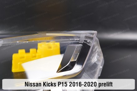 Скло на фару Nissan Kicks (2016-2020) дорестайлінг праве.У наявності скло фар дл. . фото 8