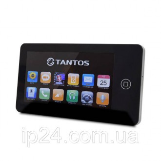 
	Видеодомофон Tantos Neo (Black) с цветным 7 дюймовым TFT-экраном, сенсорным эк. . фото 7