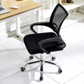 Офисное кресло с черной сеткой

-Полипропиленовый каркас черного цвета

-Оби. . фото 3