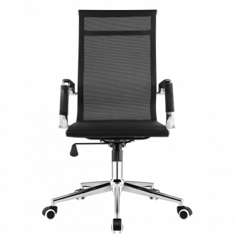 Офисное кресло с высокой спинкой

- Хромированная основа

- Кресло изготовле. . фото 3