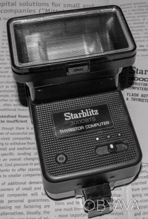 Фотовспышка автоматическая Starblitz 3000BTS с поворотной головкой. В исправном . . фото 1