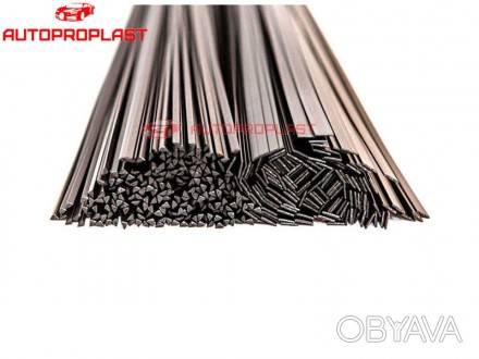 PA 100г (50/50) черный ПОЛИАМИД Прутки электроды PA для сварки и пайки ПЛАСТИКА