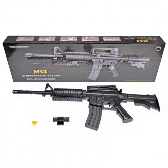 Автомат на пульках Bambi M43 AIRSOFT GU Детский автомат на пластиковых шариках . Киев. фото 1 Автомат на пульках Bambi M43 AIRSOFT GU Детский автомат на пластиковых шариках . Киев. фото 1