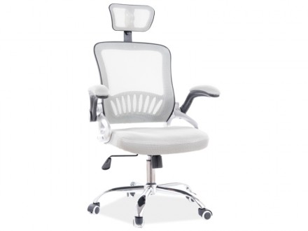 
Комп&apos;ютерне крісло поворотне Q-831 сірий : стильна і сучасна модель від ме. . фото 2