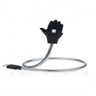 Шнур металический ладонь micro USB. Дніпро. фото 1 Шнур металический ладонь micro USB. Дніпро. фото 1