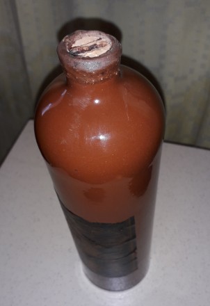 Бутылочка от знаменитого рижского чёрного бальзама Riga Black Balsam.

Практич. . фото 3