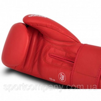 Соревновательные боксерские перчатки Adidas AIBA Amateur Competition Gloves. Офи. . фото 4