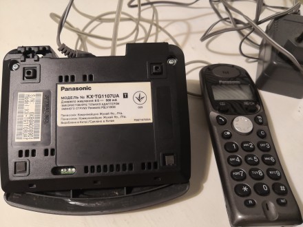 Продаю домашний радио-телефон Panasonic KX-TG1107UA на 2 трубки в отличном рабоч. . фото 4